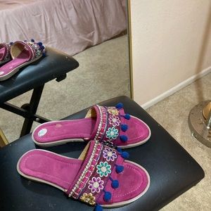 Cute women shoese pink size 8